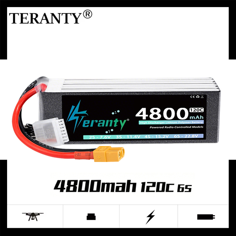 Drone Battery Lipo - Batterie Lipo TERANTY 6S 4800mAh 22.8V