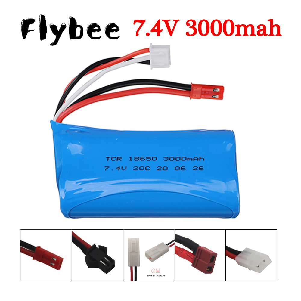 Drone Battery Lipo - Batterie Li-ion 7.4 V 3000 mAh