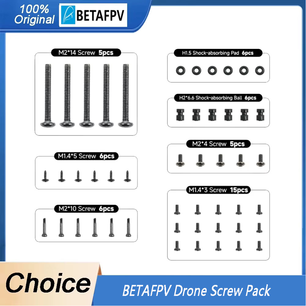 Drone Battery Bag - Pièces de rechange officielles BETAFPV, kit