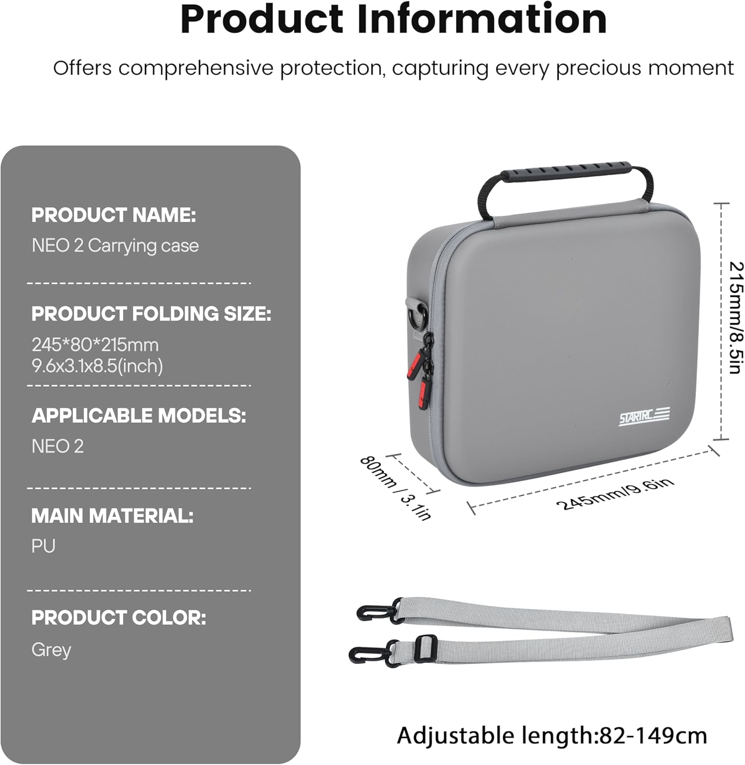 STARTRC Neo 2 sac à bandoulièr - Drone Battery Bag avis et prix