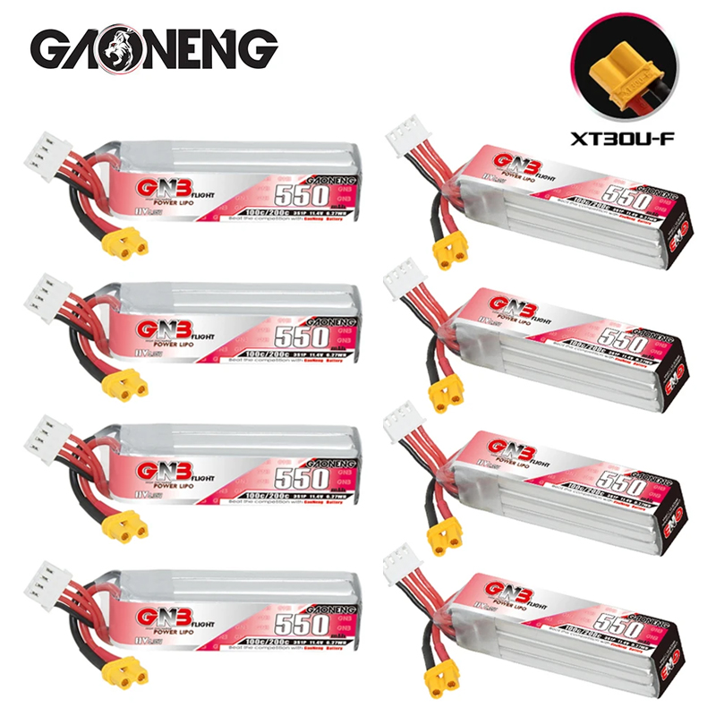 GNB HV 11.4V 550mAh 100C/200C  - Drone Battery Lipo avis et prix