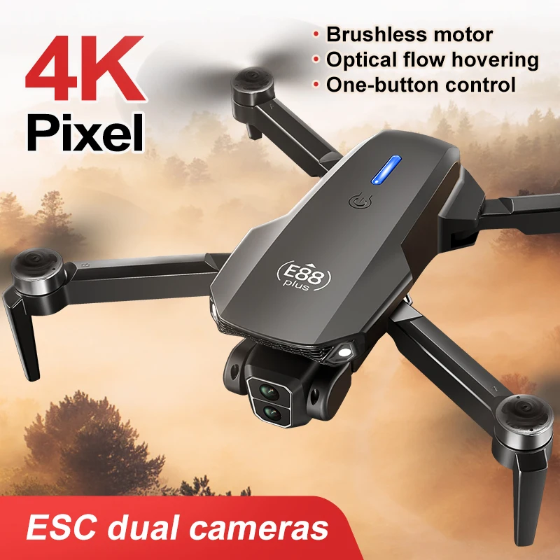 Nouveau drone quadrirotor E88  - Drone Battery Box avis et prix