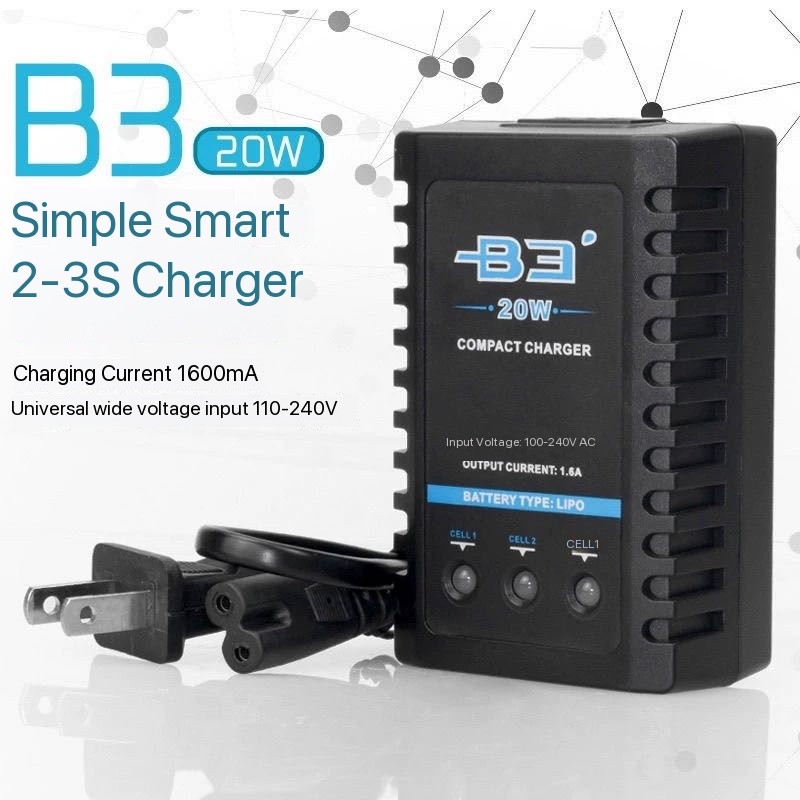 Chargeur équilibré simple B3 2 - Drone Battery 3S avis et prix