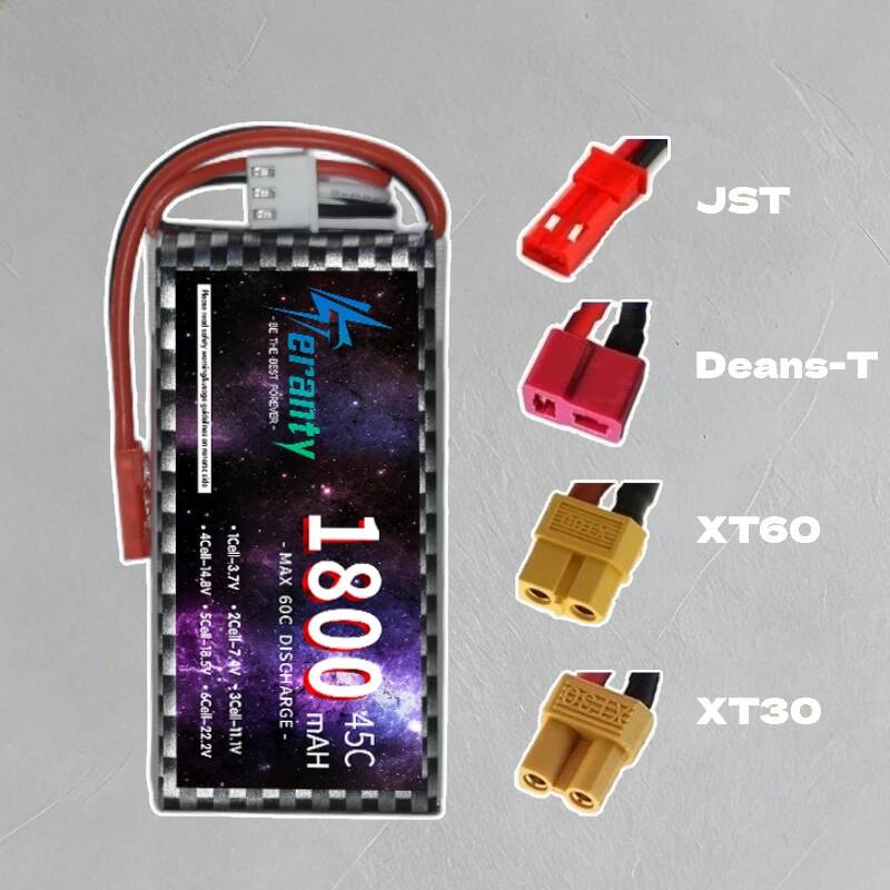 Batterie Lipo TERANTY 2S 3S 4S - Drone Battery Lipo avis et prix