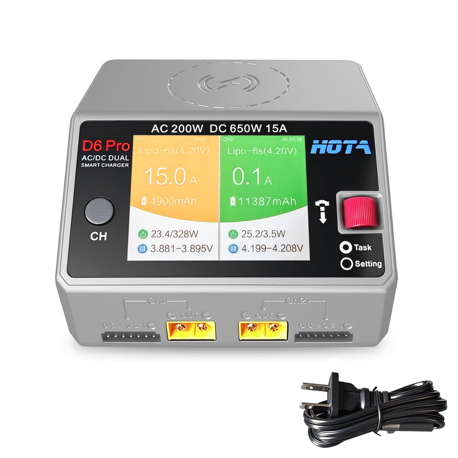 Nouveau HOTA D6 Pro gris AC 20 - Drone Battery Smart avis et prix