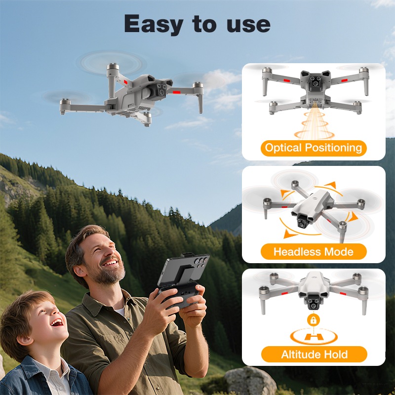 NOUVEAU Drone L017 Pro Brushle - Drone Battery Box avis et prix