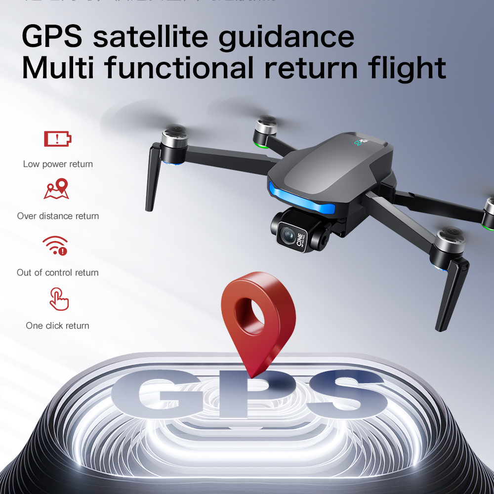 Nouveau drone S-X1 MAX GPS 8K  - Drone Battery Box avis et prix