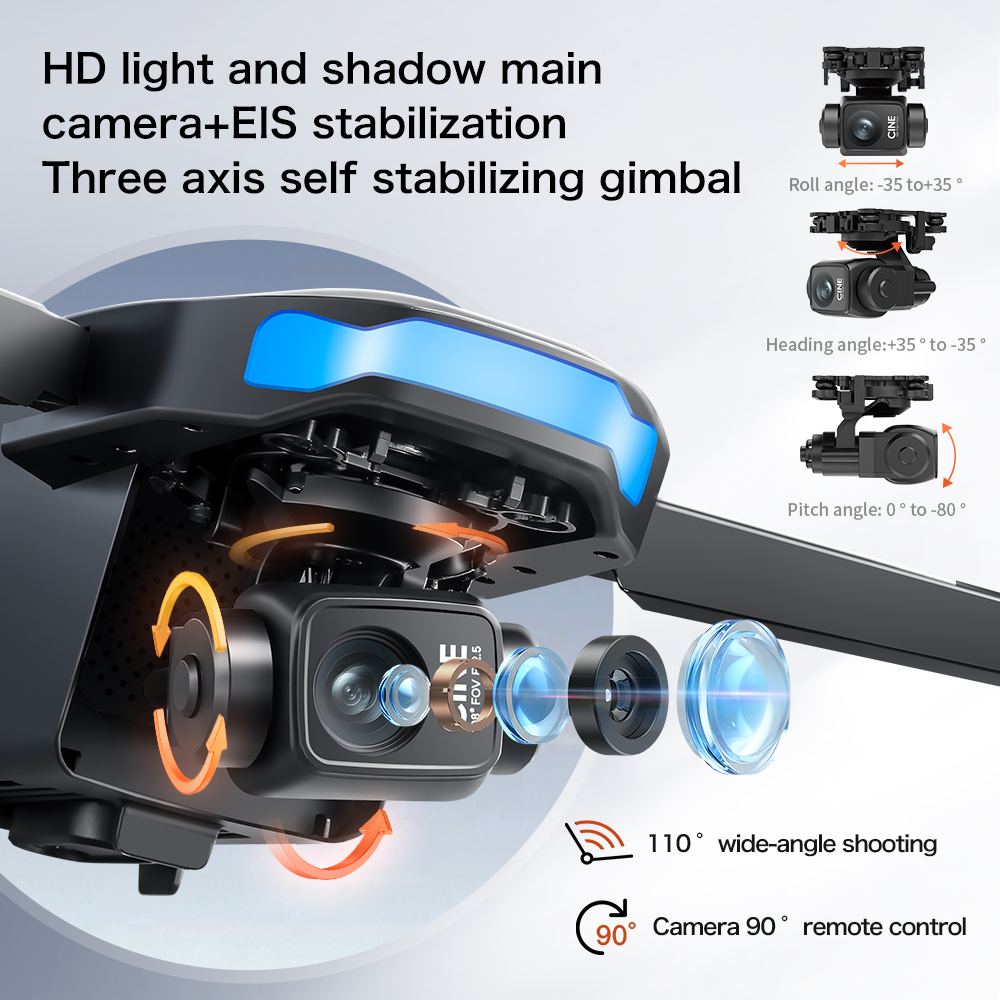 Nouveau drone S-X1 MAX GPS 8K  - Drone Battery Box avis et prix