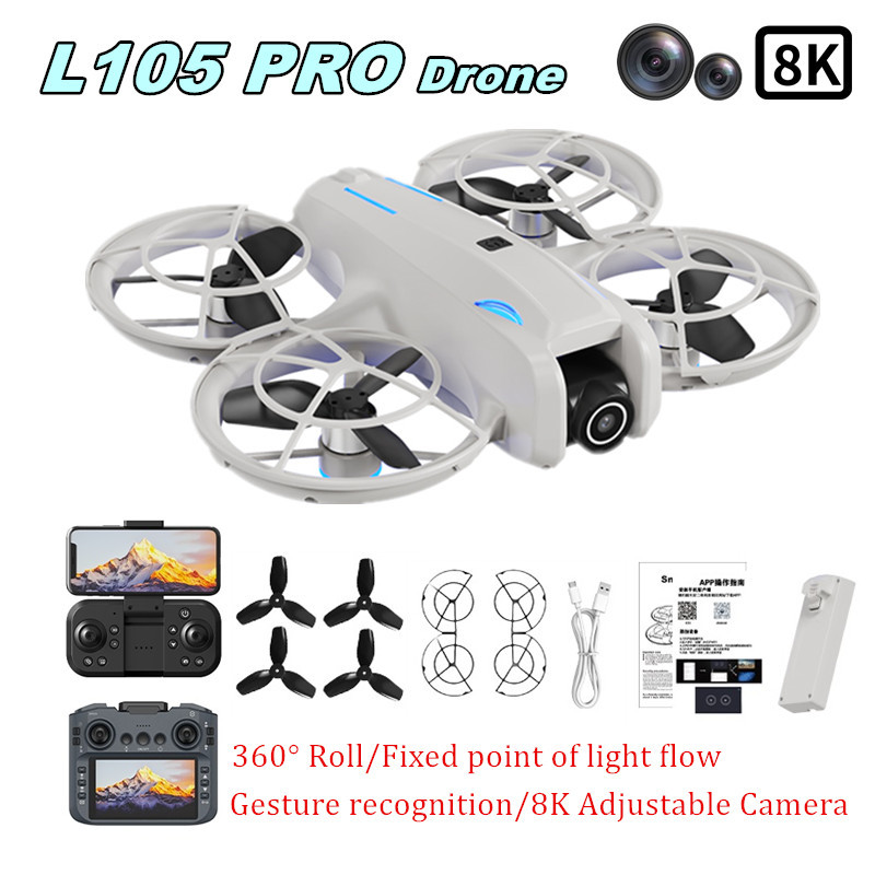 Drone L105 PRO Duel avec objec - Drone Battery Box avis et prix